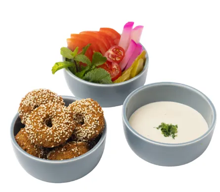 Falafel Platter — Habib Beirut Abu Dhabi