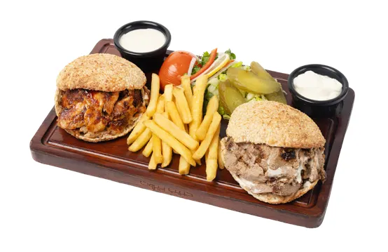 Mix Shawarma Platter — Habib Beirut Abu Dhabi