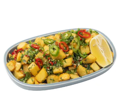 Spicy Potato Cubes — Habib Beirut Abu Dhabi