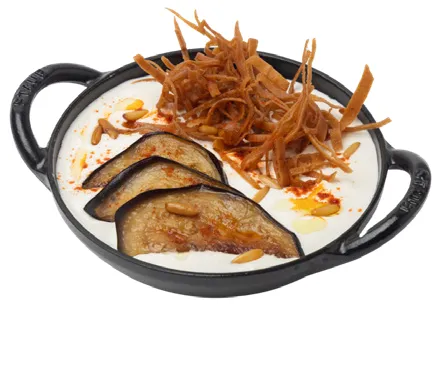 Eggplant Fatteh — Habib Beirut Dubai