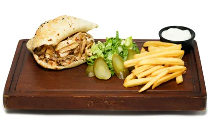 Chicken Shawarma Platter — Habib Beirut Khorfakkan