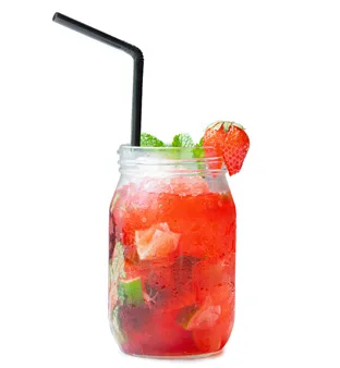 Strawberry Minted Lemonade — Habib Beirut Khorfakkan