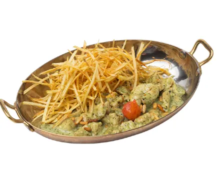 Chicken Pesto with Fries — Habib Beirut Sofia