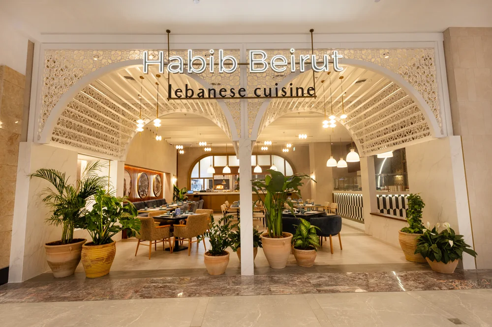 Lebanese mezze and grills served at Habib Beirut restaurant in Sofia